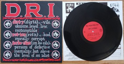 D.R.I. - Definition - Vinyl Rock Thrash Hardcore