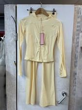 Girls 2 Piece Gym Set Size S/m 10-12 