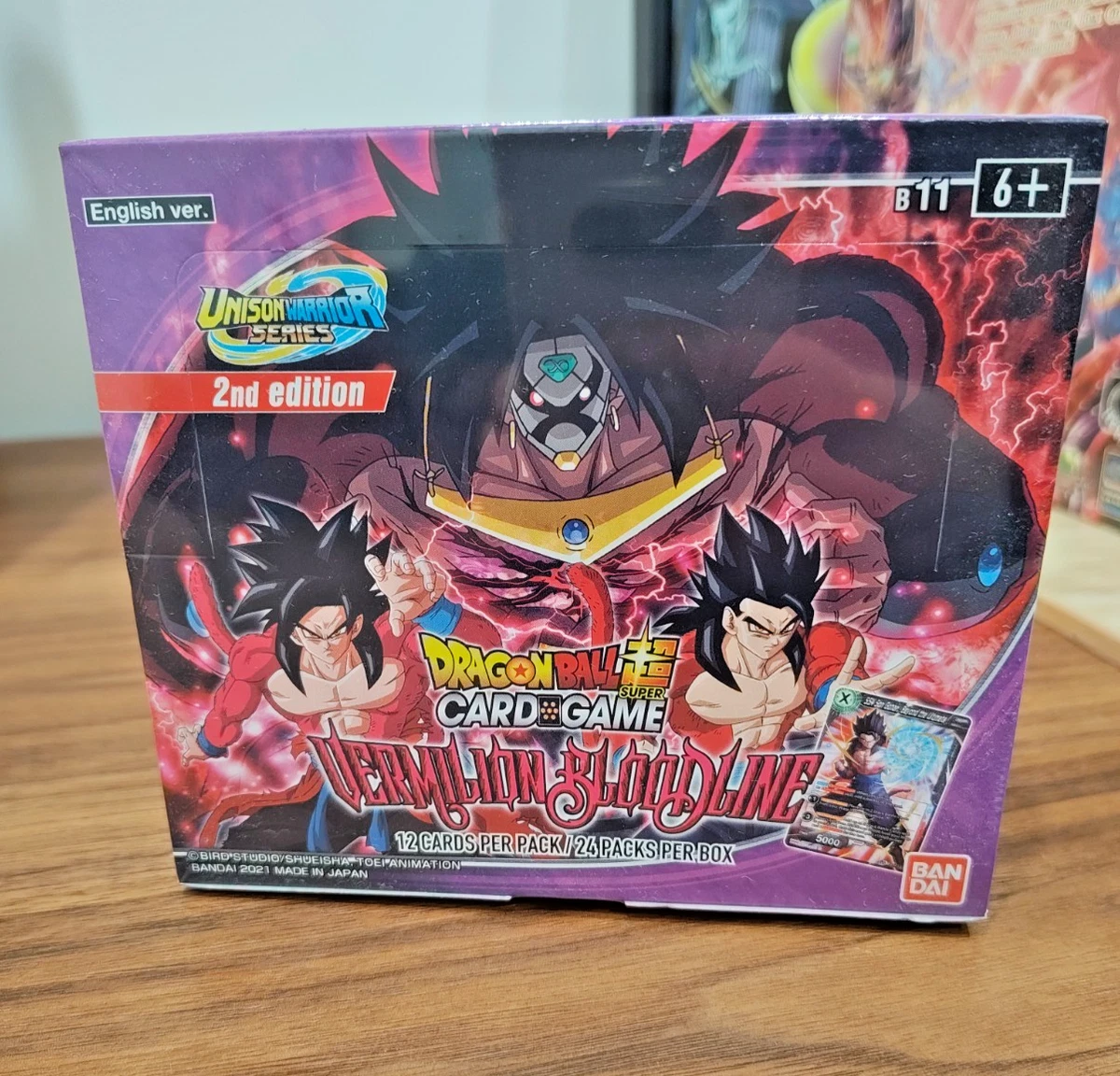 Preços baixos em Dragon Ball CCG Lacrado Caixas Collectible Card
