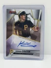 2025 Bowman’s Best KONNOR GRIFFIN BEST OF 2025 ON CARD AUTO Pirates #B25-KG