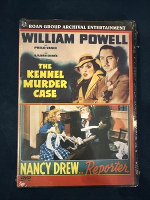 The Kennel Murder Case (1933)Nancy Drew...Reporter (1939)  William Powell - DVD