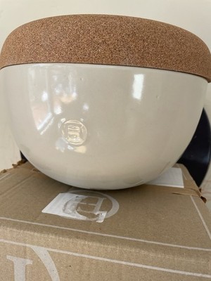 Emile Henry Deep Food Storage Bowl 10.6-Inch Clay Beige Made In France NEW