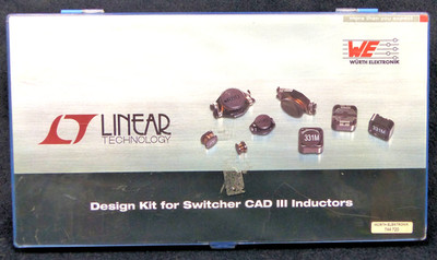 Wurth Elektronik Design Kit for Switcher CAD III Inductors 744720