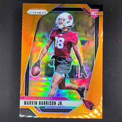 Panini Prizm 2024 Marvin Harrison Jr. #375 Orange Prizm /249 RC