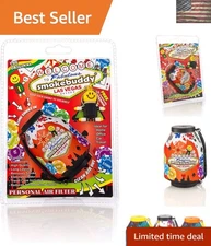 Smoke Buddy  Air Filter with Keychain LED - Discreet & Eco-Friendly