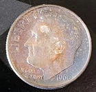 1960-P Roosevelt Dime 90% Silver 10c US Coin Phila. Mint Circulated Low Shipping