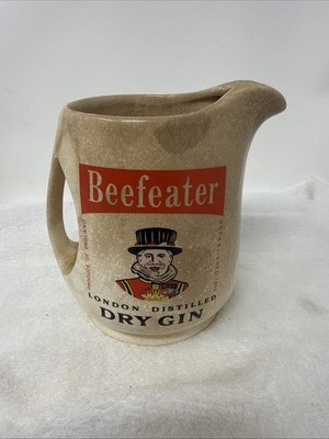 Beefeater Dry Gin English Pitcher 50s Vintage