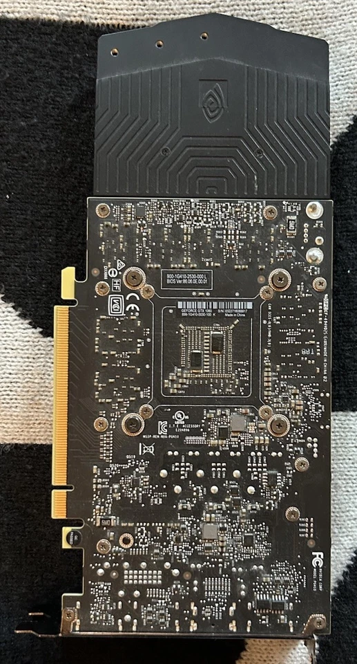 NVIDIA GeForce GTX 1060 Founders Edition Graphics card 6GB DDR5 192bit - Image 2 of 3