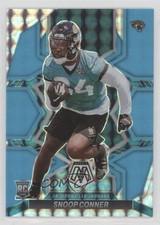 2022 Panini Mosaic Rookies Fluorescent Blue Prizm 10/15 Snoop Conner #352 1rp8