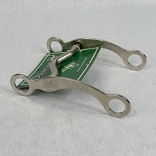 Horse Tack - 5  Reinsman Diamond R Curb Bit Mouth Chrome Plates DR020