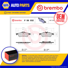 Brake Pads Set fits MINI ONE 1.4D Rear 03 to 06 Brembo 34211503077 34216770252