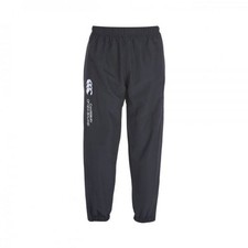 Image of CANTERBURY STADIUM TRACKSUIT PANTS YOUTH KIDS CUFFED BOTTOM NAVY 10 12 14 YEARS