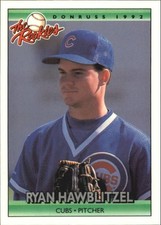 1992 Donruss The Rookies Baseball Card #49 Ryan Hawblitzel RC