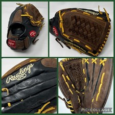 Rawlings RL130B Right Hand Throw 13" Baseball Glove Renegade Basket Web RHT
