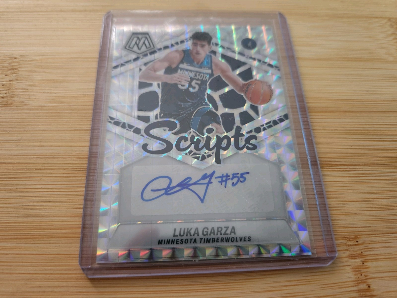 2023-24 Panini Mosaic - Scripts Luka Garza #MS-GAR (AU)