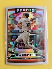 2006 Topps Chrome Baseball Refractors #110 Ryan Klesko - San Diego Padres