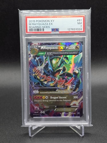 M Rayquaza-EX graded PSA 7 for sale on eBay