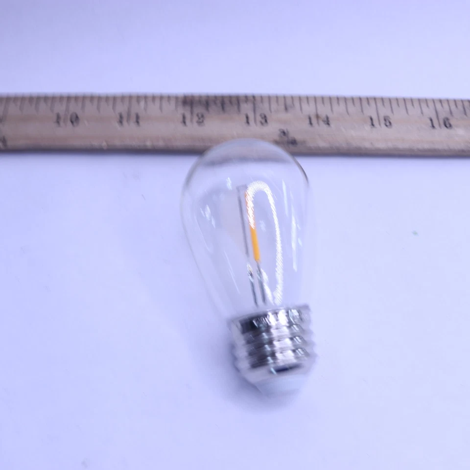 (4-Pk) Feit Electric Non-Dm LED Bulb 1 Watt 120 Volt S14/822/FILED/4 - Image 4 of 4