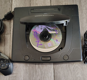 Sega Saturn MK-80000A Complete Console System With 2 MK-80100 Controllers.