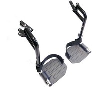 Heavy-Duty Wheelchair footrest Replacement,Economy Footrest for Bariatric Whe...