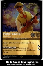 Disney Lorcana Shimmering Skies Prince Naveen #3/204 Legendary Cold Foil