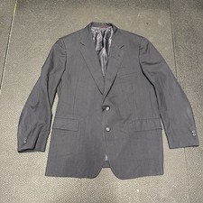 Hart Schaffner  Marx Viracle Corporate Collection Black Blazer 46R