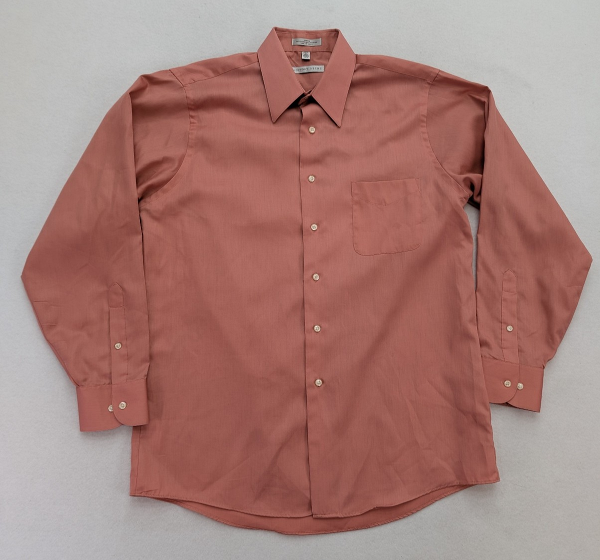 Geoffrey Beene Men's Dress Shirt Size L 16 x 34/35 Salmon Pink Long Sleeve | eBay Geoffrey Beene Men's Dress Shirt Size L 16 x 34/35 Salmon Pink Long Sleeve | eBay