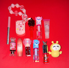 Makeup Set Multicolor Candy Case Lip Gloss Lipstick Nail File Kit