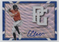 2021 Leaf Perfect Game National Showcase Blue Wave 1/9 Cutter Coffey Auto 1u6