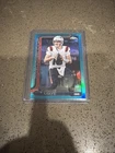 2025 Topps Chrome Football Drake Maye #207 Aqua Refractor /199 Patriots