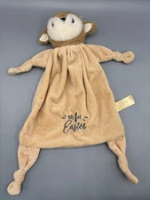 Plush "My 1st Easter" Lovey Blanket Deer Design Security Blanket