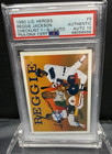 1990 UPPER DECK REGGIE JACKSON HEREOS CHECKLIST 1 - 9 AUTOGRAPH PSA/DNA 10