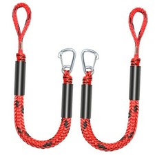 3FT Bungee Dock Line Boat Ropes for Docking Line Mooring Rope with Stainless