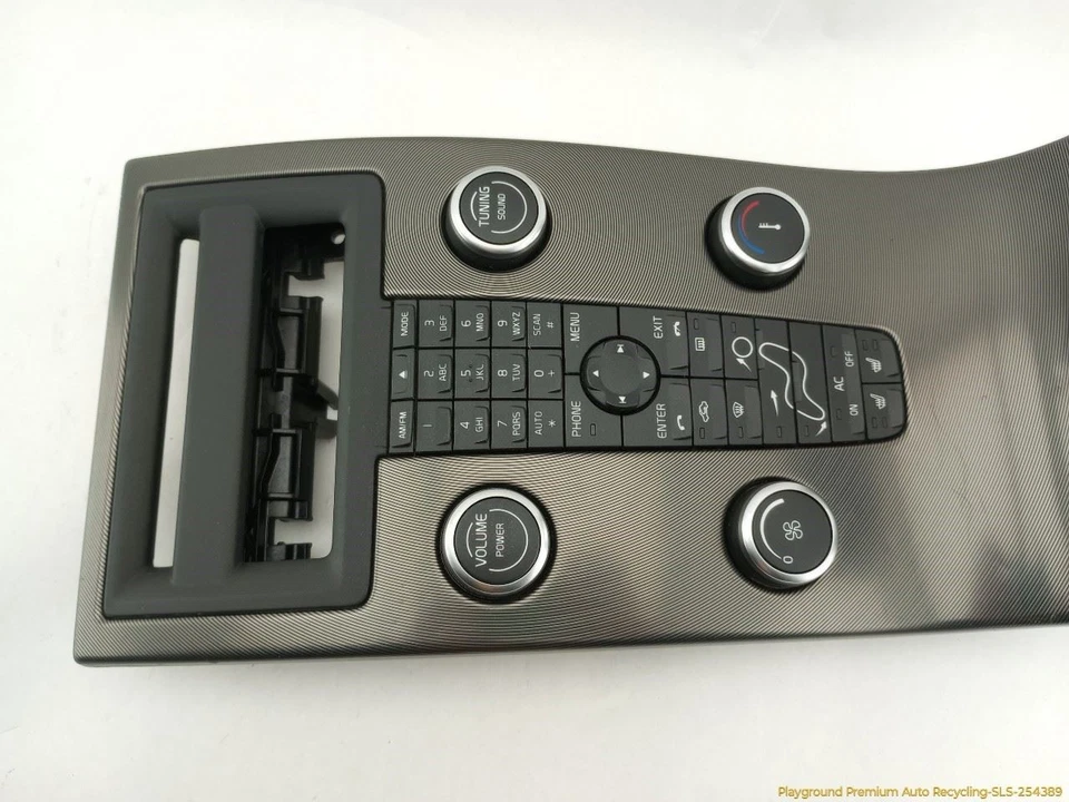 Volvo C30 Center Dash Climate & Radio Stereo Control Switch Fits 2007-2013 07 08 - Image 3 of 4