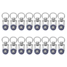  16 Pcs Curtain Track Gliders Rollers Ceiling Pulleys Replacement