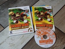 Donkey Kong Barrel Blast (Nintendo Wii, 2007) Complete With Manual FREE SHIPPING