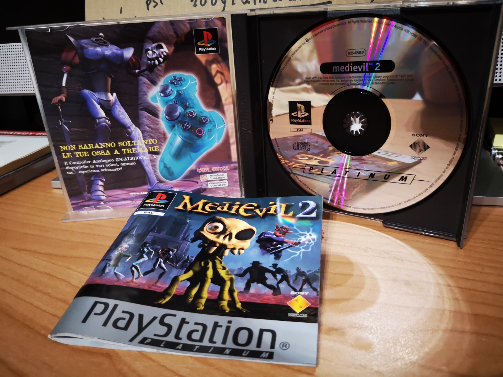 MediEvil Sur Sony Playstation 1 (PS1) - Complet CIB PAL - Bon état Avec Manuel