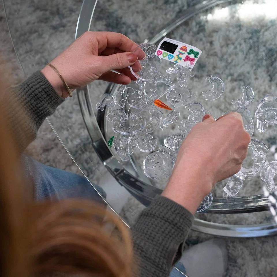 Peanuts Snoopy House 3D Crystal Puzzle Fun Brain Teaser for Ages 12 and Up - Image 4 of 4