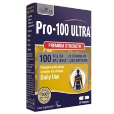 Natures Aid Pro-100 Ultra 8 Strain Complex 30 Caps