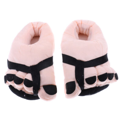 Funny Toe Feet Warm Soft Plush Slippers Adult Novelty Gift Slipper