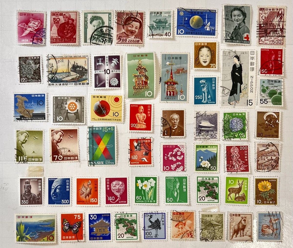 Japan Nippon Early Issue Stamp Collection Mix Lot #JP362 | eBay