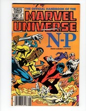 Marvel Comics The Official Handbook of the Universe Volume 1 Book #8 VF