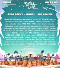 Rolling Loud Festival Portugal Ticket 6-8th July&nbsp;