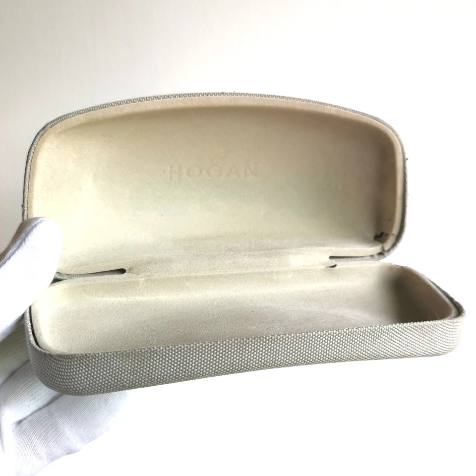 fodero occhiali da sole HOGAN box sunglasses case custodia astuccio vintage - Immagine 3 di 4