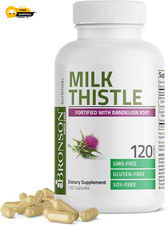 Capsulas De Cardo Mariano para Desintoxicar Y Regenerar El Higado 120 Chardon de