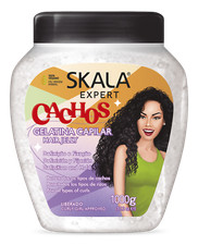 Skala - Expert - Gelatina Capilar Cachos 1Kg - Curls Hair Jelly Cream Net35.2Oz
