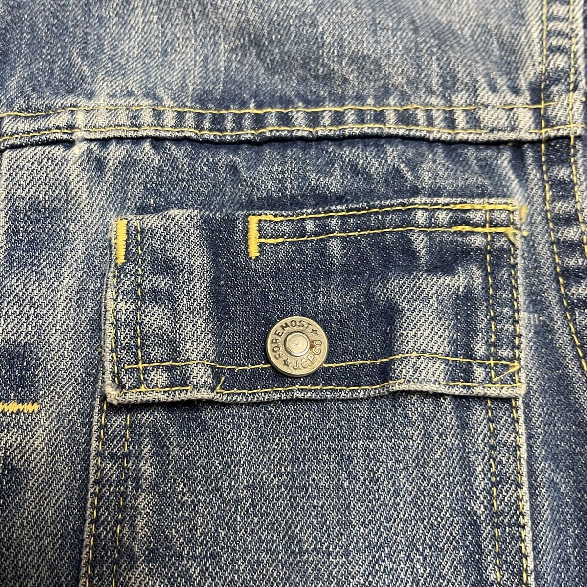 Vintage JC Penney Co Foremost 50s 60s Denim Jacket Type 2 Vintage JC Penney Co Foremost 50s 60s Denim Jacket Type 2