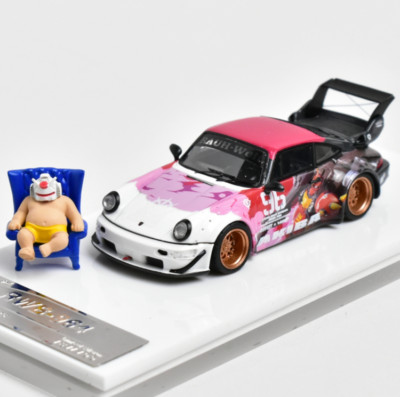 Stance Hunters 1/64 Scale Porsche RWB 964 High Tail Resin Model Car Gifts