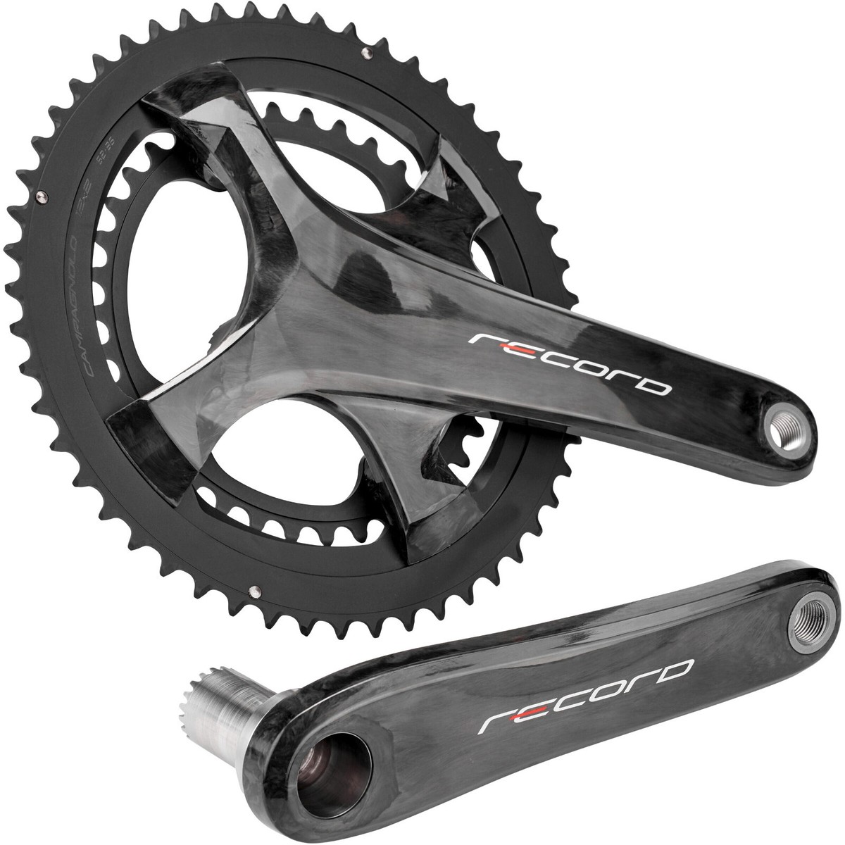 Pédalier Campagnolo C-Record Double 52-39 - 172.5 Mm - 9/16x20 - Occasion Italie