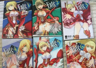 Fate EXTRA vol 1 to 6 comic book japanese manga robi-na type-moon